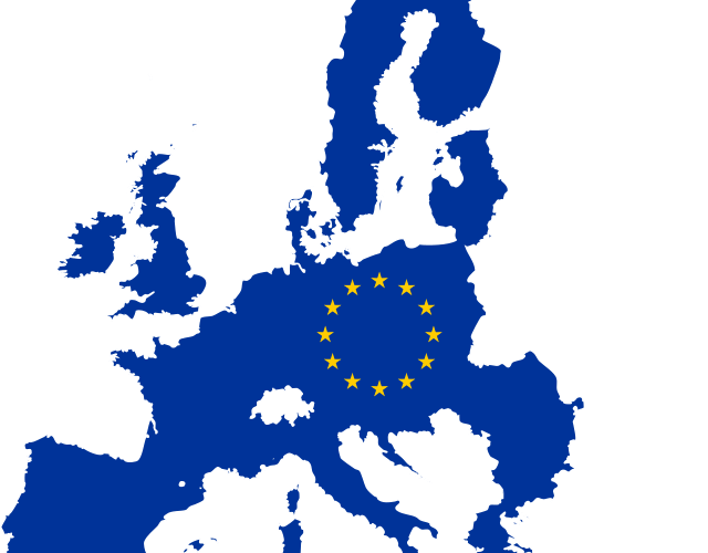 EU:n kartta kuvituskuvana