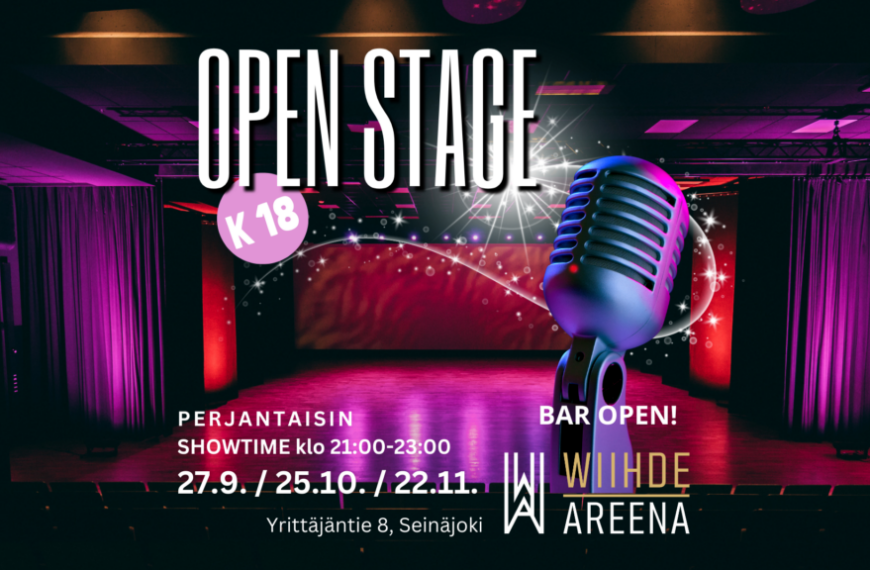 Wiihde-areenan open stage