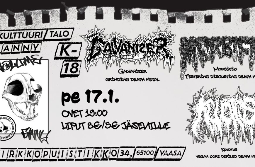 Volume Live: Galvanizer, Morbific & Kuvotus